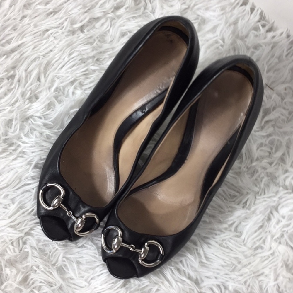 Gucci Women's Classic Black Heels